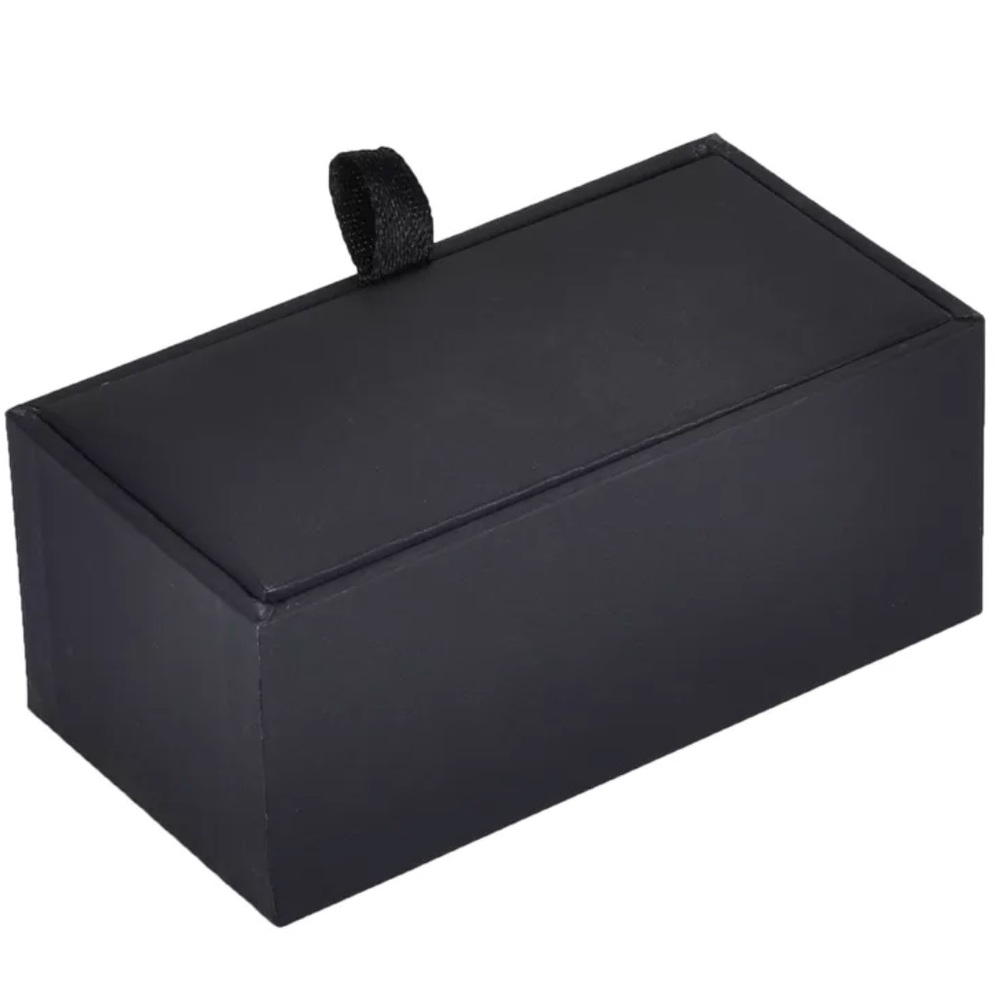 Golf Cufflinks Stainless Steel In Presentation Box - Picture 5 of 5